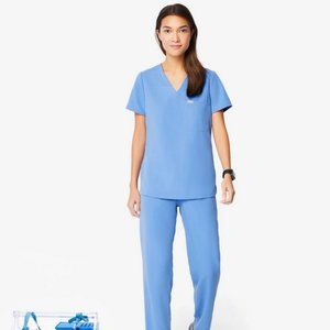 Figs Scrubs Ceil Blue